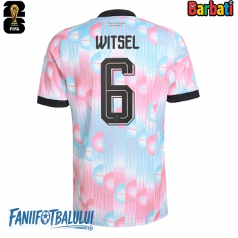 Belgia Axel Witsel #6 Tricou Fotbal Replică Mondial 2026 Barbati Deplasare